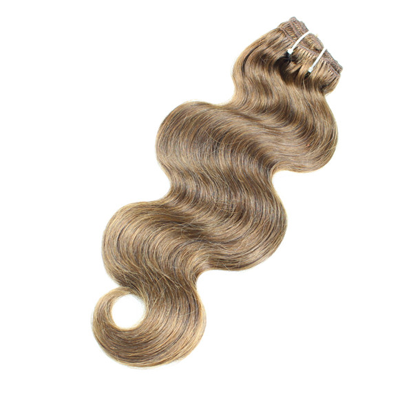 Cheap body wave clip in extensions LJ86